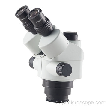 Nieuw model 5-55x stereomicroscoop trinoculaire kop